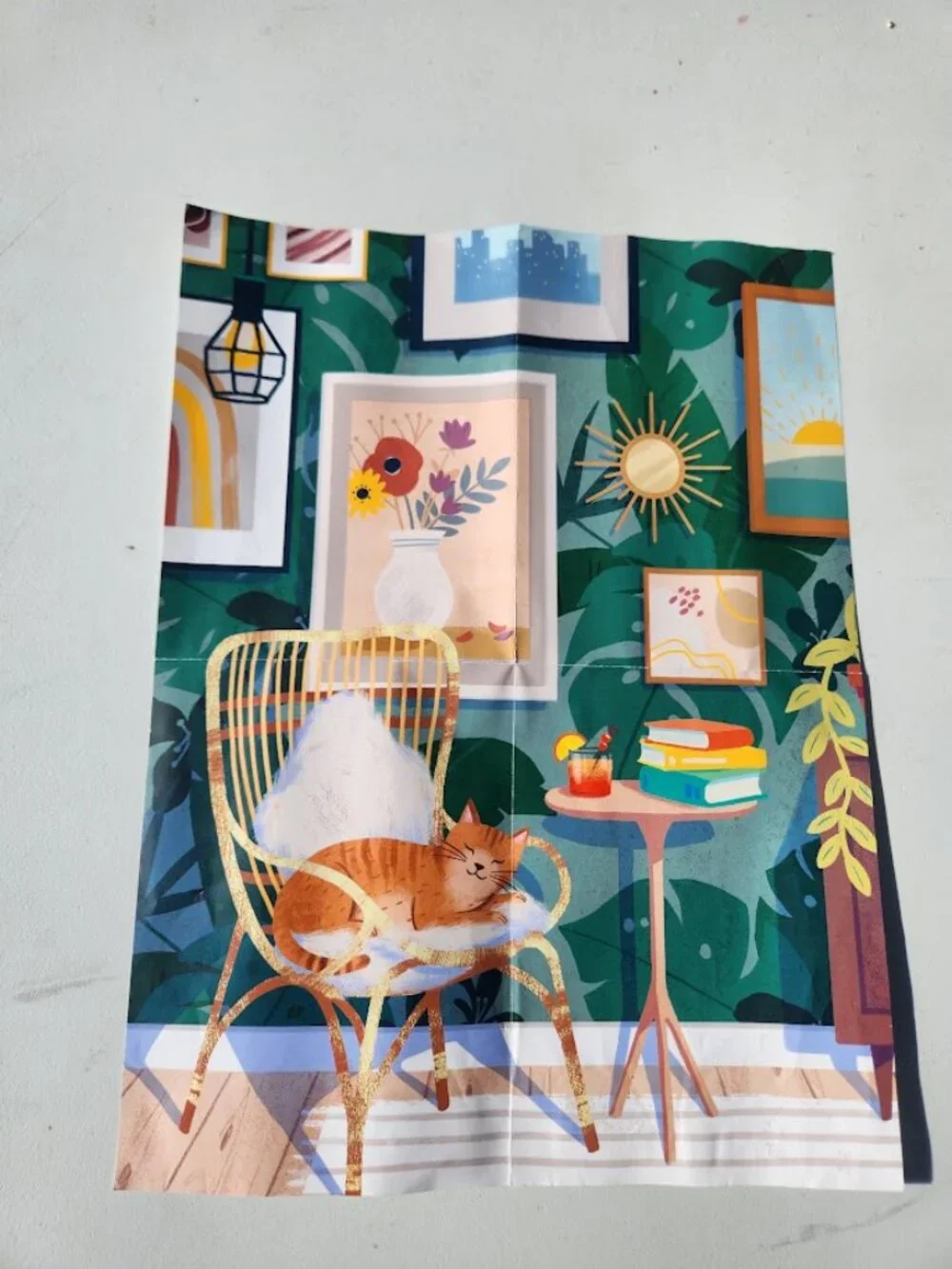 Hallmark A Purrfect Place Cat Jigsaw Puzzle 550 Pieces 61cm x 45.7cm Jeffrey Ngu